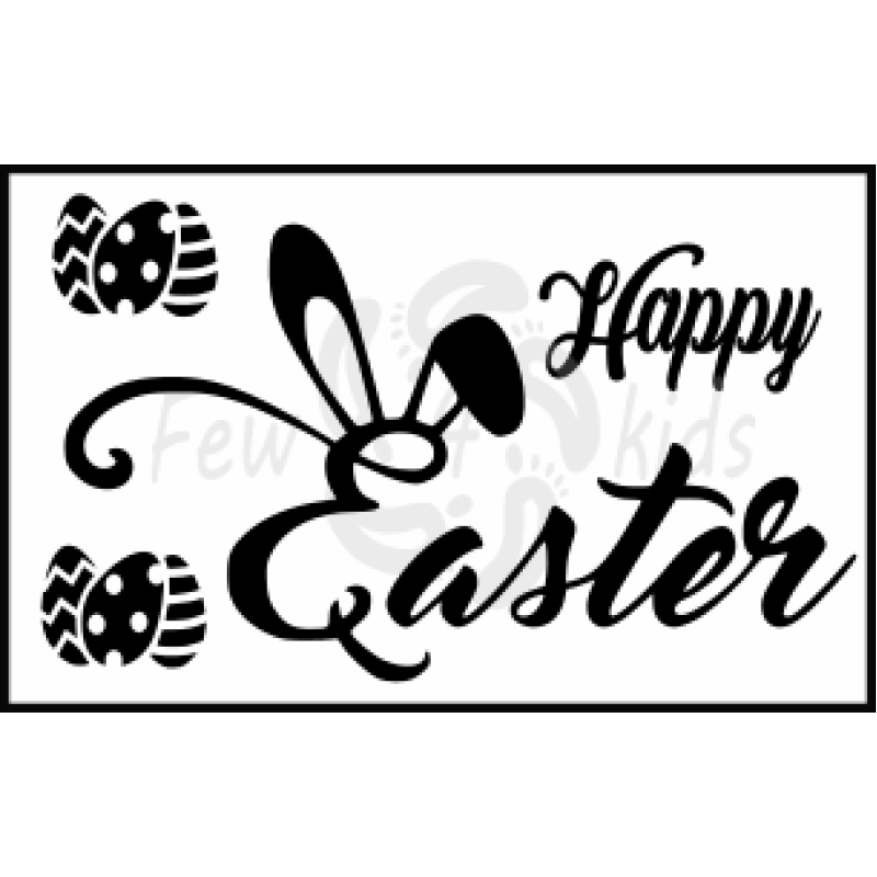 Vrolijk Pasen Sticker